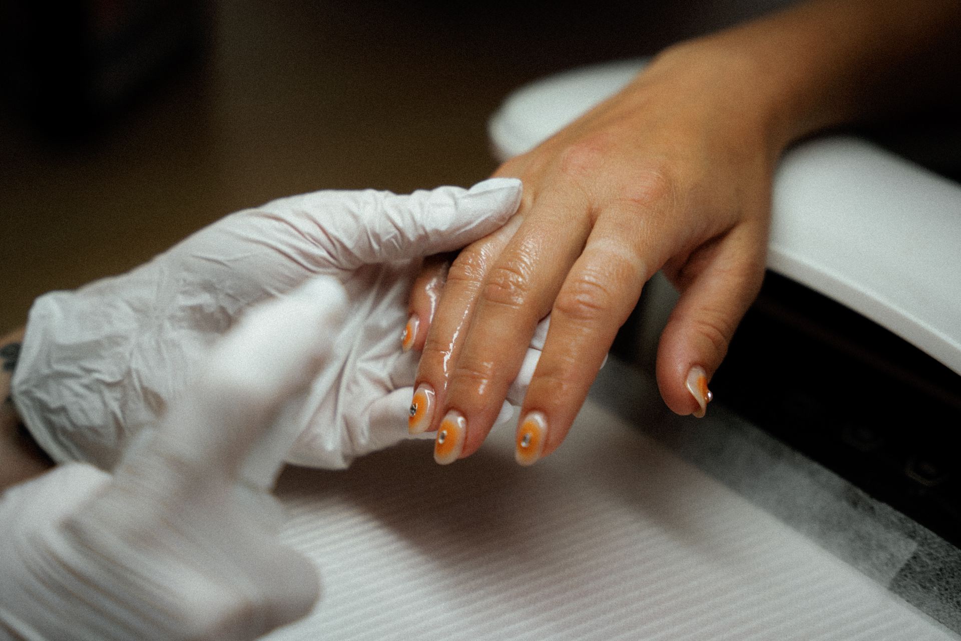 Finishing hand massage and cuticle oil